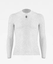 Stay Warm - PearlGrey Long Sleeve Round Neck Base Layer
