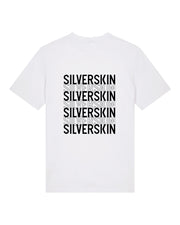 T-shirt Silverskin bianca