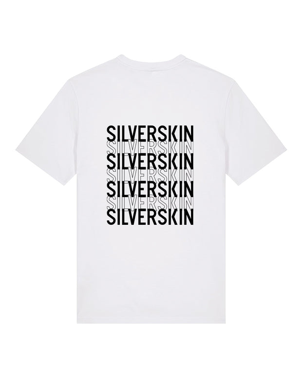 T-shirt Silverskin bianca