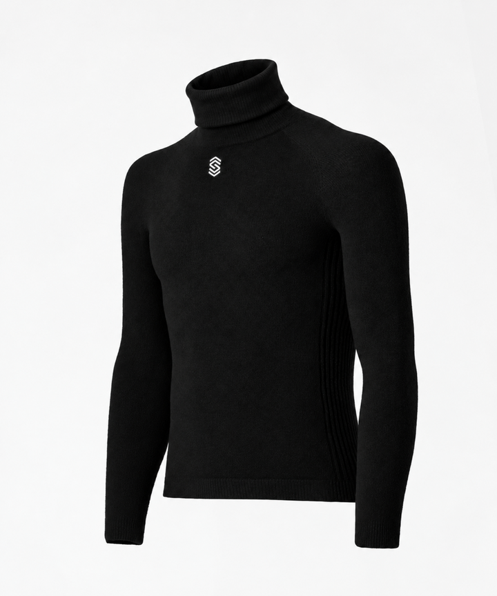 Stay Warm - Langarm-Rollkragenpullover
