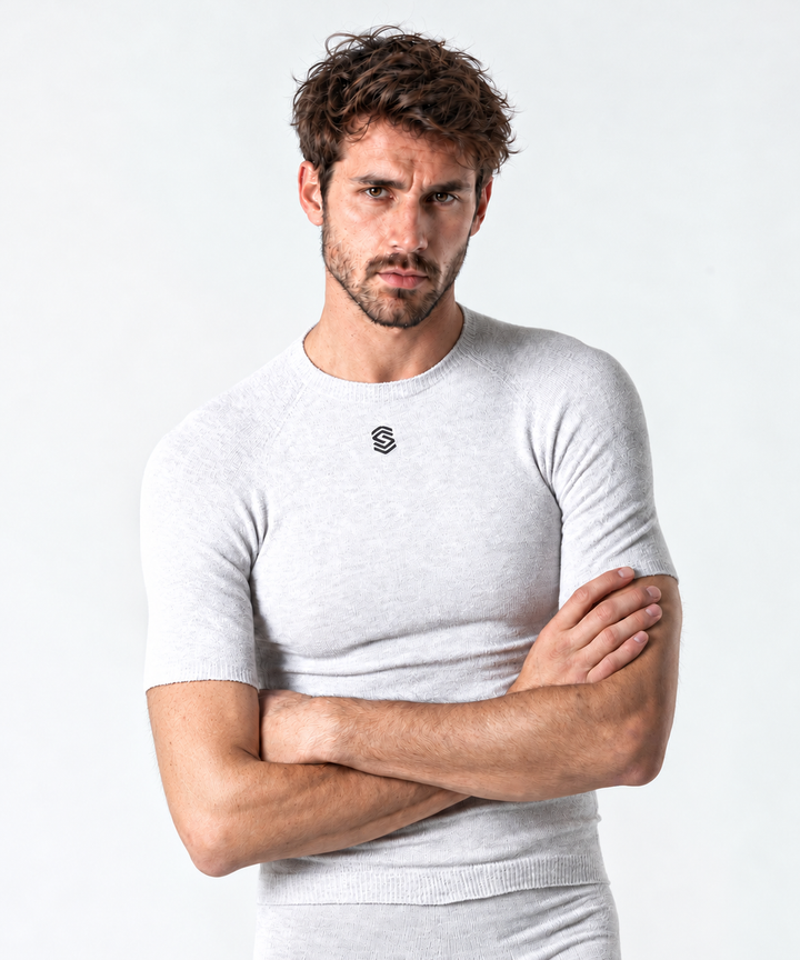 Stay Warm - Manica corta girocollo