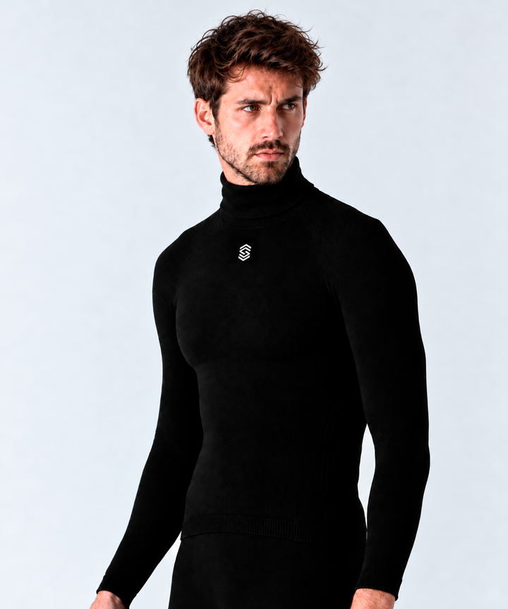 Stay Warm - Langarm-Rollkragenpullover