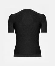 Stay Warm - Anthracite Base Layer T-Shirt mit quadratischem Ausschnitt
