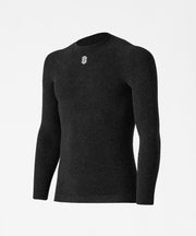Stay X-Warm - Anthracite Base Layer Shirt mit rundem Ausschnitt