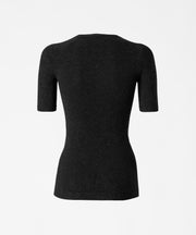 Stay Fresh - Anthracite Short Sleeve Square Neck Base Layer
